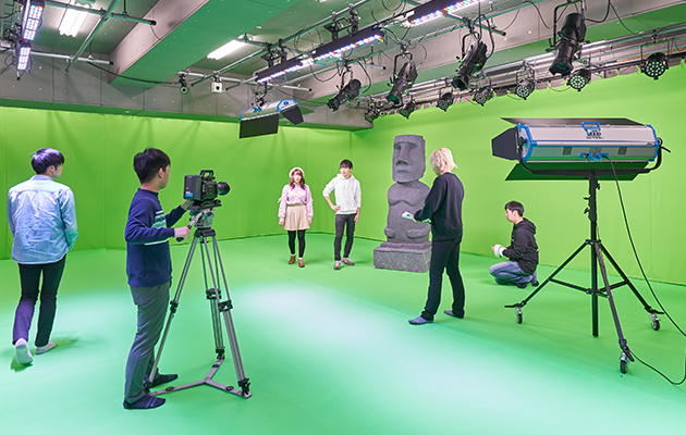 グリーンバックスタジオ