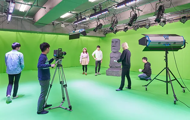 グリーンバックスタジオ