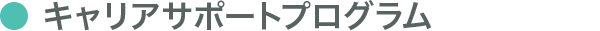 キャリアサポートプログラム