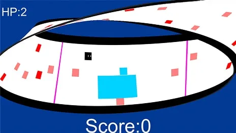 企画したゲームのプロトタイプ画面