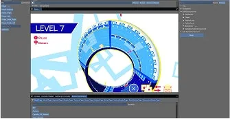 エンジン開発を行っている作業画面