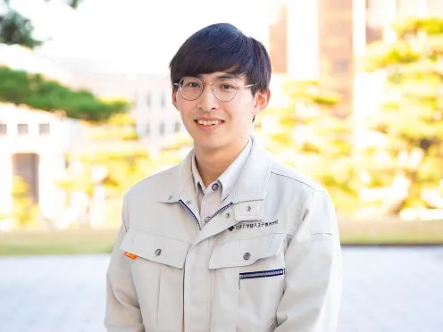 キャンパス内に配置されている学生が手がけた作品