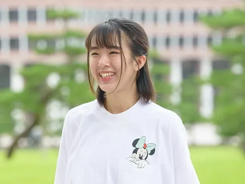 キャンパス内に配置されている学生が手がけた作品