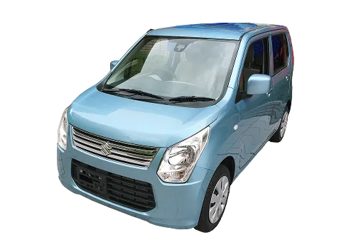 学生が車検ラインの実習を行っている様子