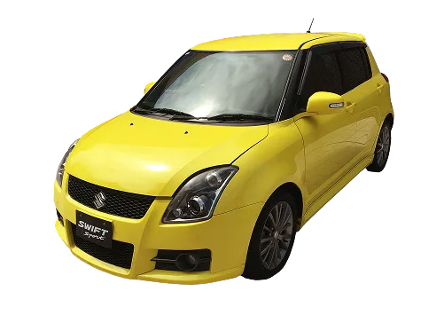 学生が車検ラインの実習を行っている様子