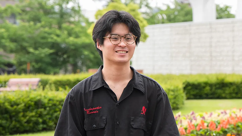 インタビューに応じてくれた学生