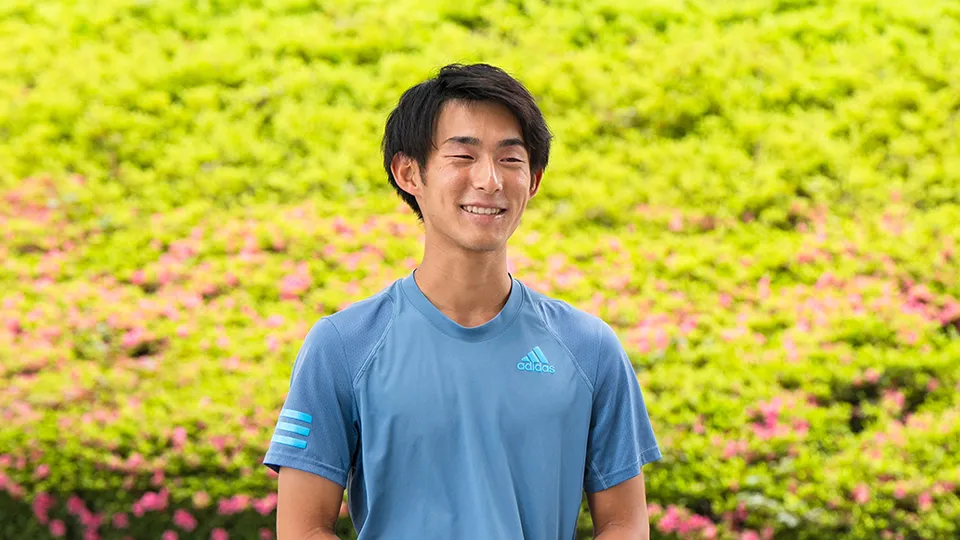 インタビューに応じてくれた学生のポートレート