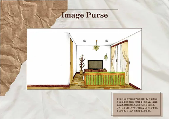 学生作品 - A Calming space－木の温もりに包まれて－ -06