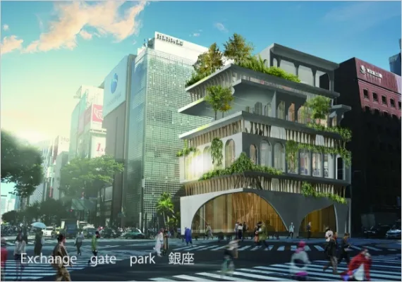 学生作品 - Exchange gate park 銀座 -01