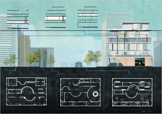 学生作品 - Exchange gate park 銀座 -03