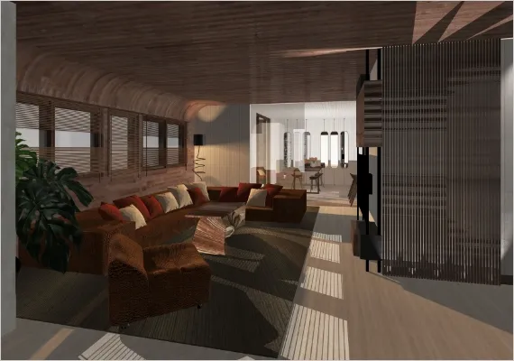 学生作品 - PARTY HOUSE ~人が集まる家~ -01