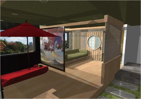 学生作品 - おもてなしの暮らし -01