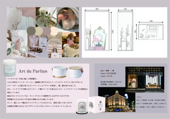 学生作品 - Art du Parfum -01