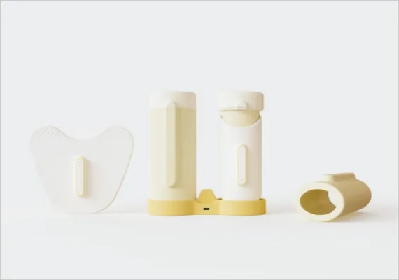 学生作品 - 筋トレをサポートするEMS機器 -02