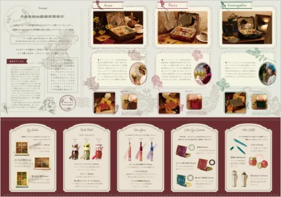 学生作品 - Anne of green gables makeup coffret trunk - 02