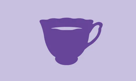 ティーカップのイラスト