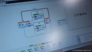 プログラムを構築する画面