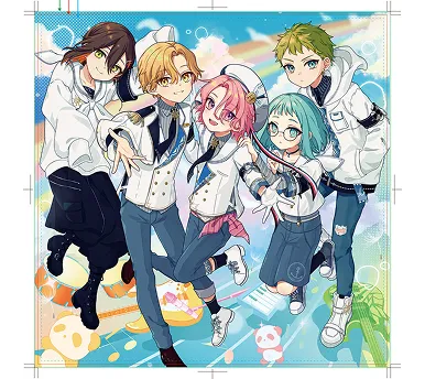 バンダイナムコアミューズメントのCGバンドキャラクター「ポラポリポスポ」