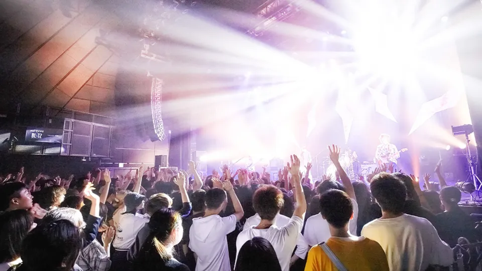 コンサート・イベント科のライブイベントの様子