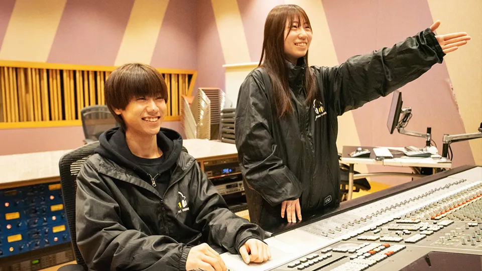 Pro Toolsシステムの作業画面