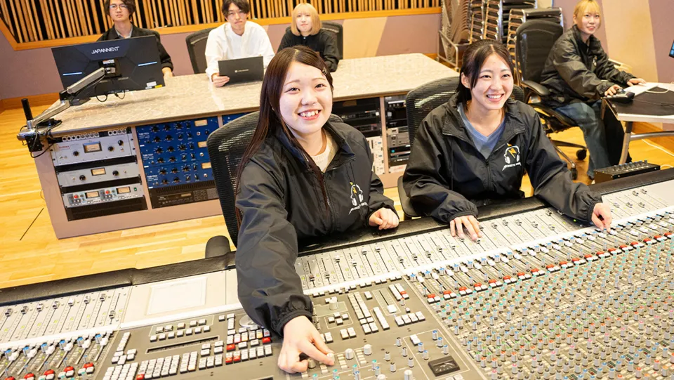 Pro Toolsシステムの作業画面