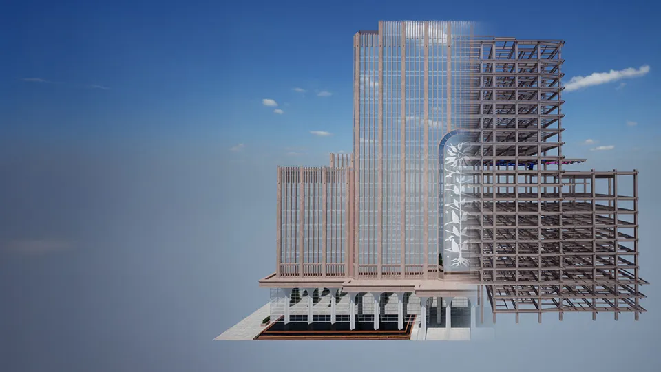 PCを使用して学習している様子