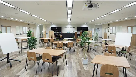 ITカレッジ卒業後に併設校である東京工科大学等に変種可能になることを表した図