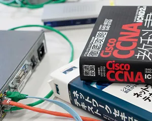 セキュリティを南京錠で表現した作業中のイラスト