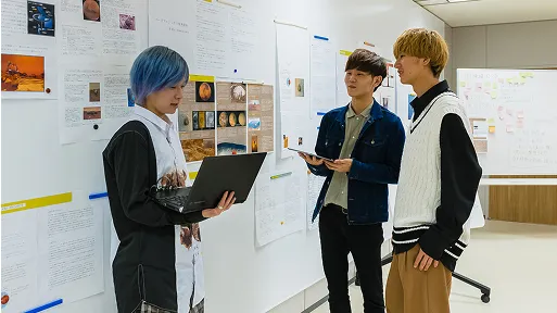 AIシステム科で学ぶ3つのカテゴリーを示した図