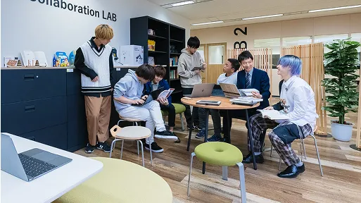 AIシステム科で学ぶ3つのカテゴリーを示した図