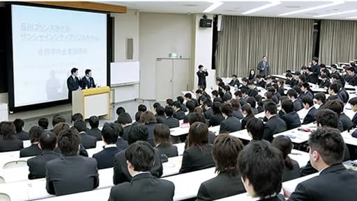 合同企業説明会が行われている様子