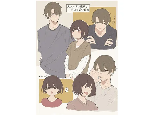 マンガ業界・アニメ業界・イラスト・ゲーム業界の3つの円を示す図