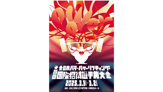 第25回 全日本パラ・パワーリフティング国際招待選手権大会のポスター