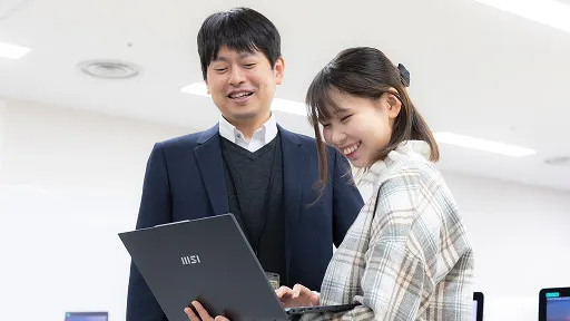 普段から一人一人とコミュニケーションを取っている様子