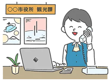 正面を向いて話す講師