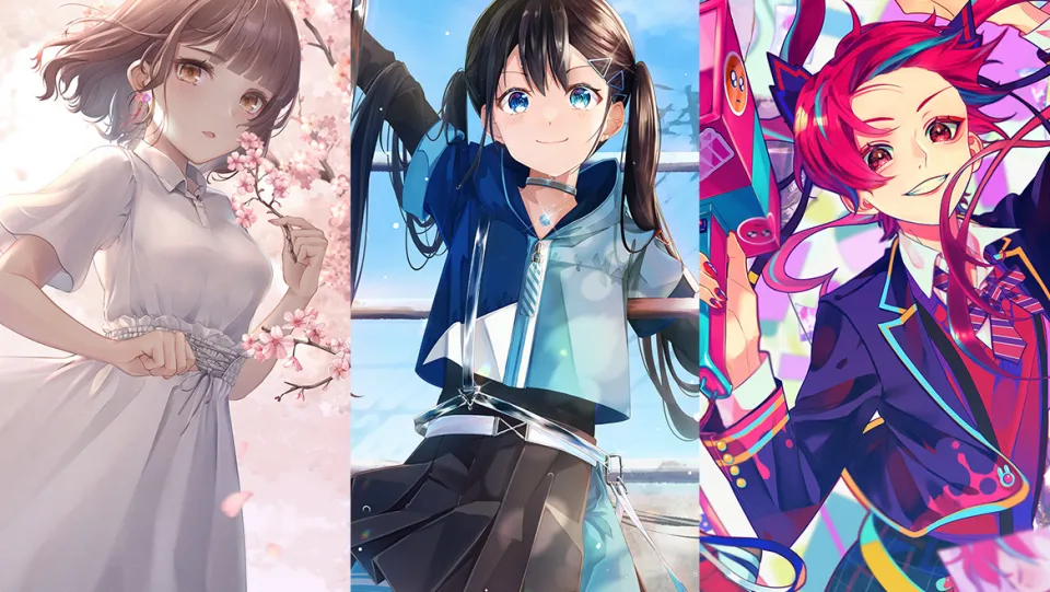 アニメスタジオで制作に取り組む学生たち