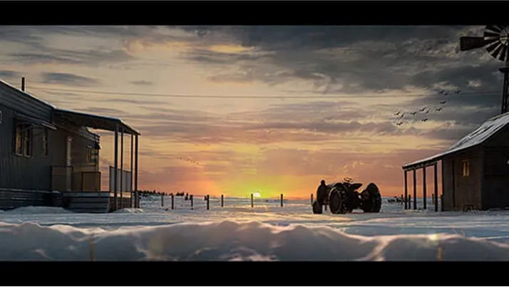 背景・プロップ部門第5位となった「At day's end」