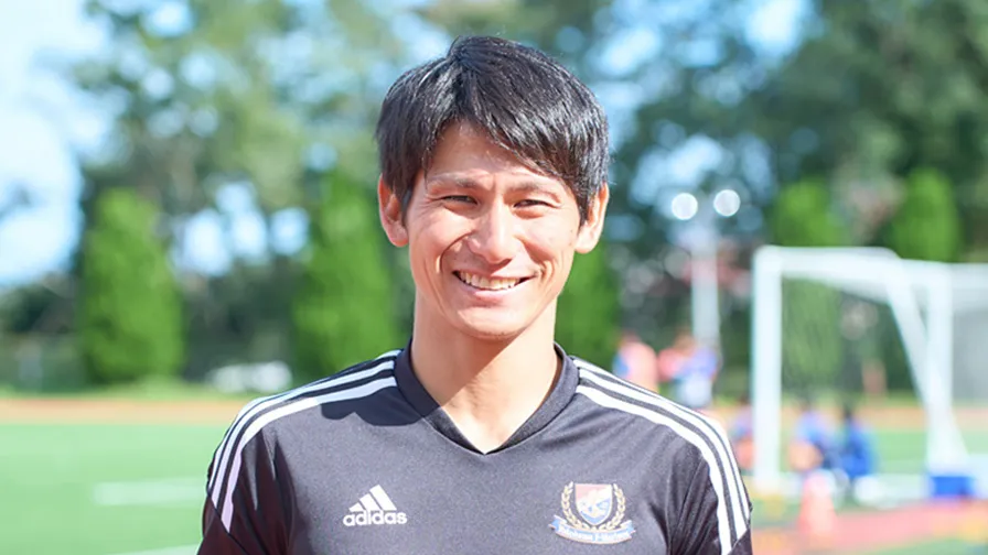 日本工学院F・マリノス監督、樋口 圭太先生のポートレート
