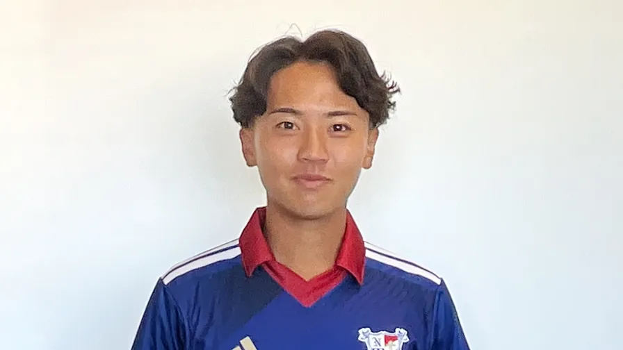 日本工学院Ｆ・マリノス キャプテン 小堀田将人さん。熊本県立天草高校出身