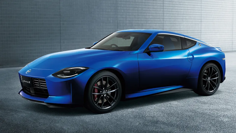 青のNISSAN フェアレディZ