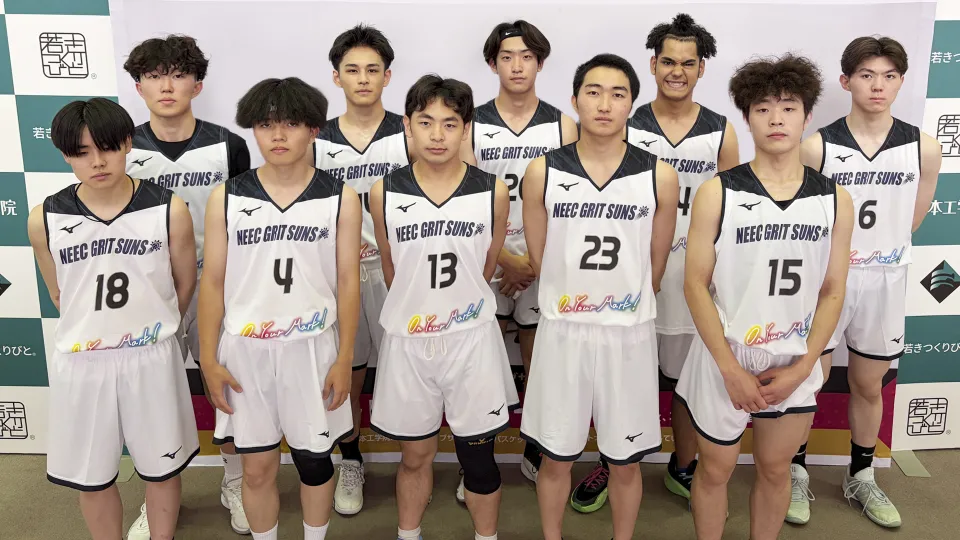 バスケットボールコース Cチーム集合写真