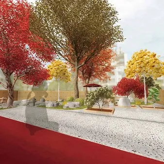 人が集まる空間をイメージしたインテリアコーディネート