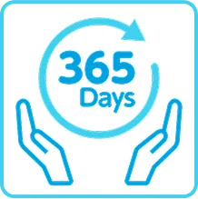 ゆとりを持った長期的なプログラムのアイコン