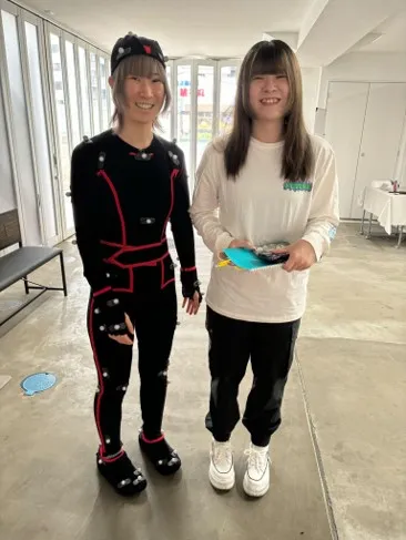 産学共同モーションキャプチャークラス参加学生