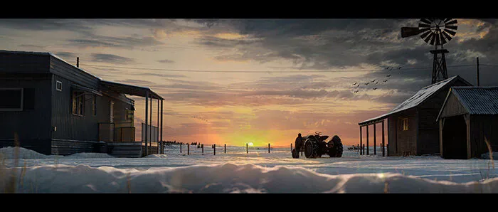 小林郁哉さんの作品『At day’s end』