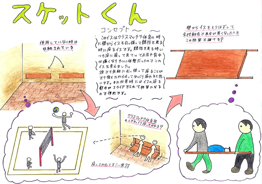 『スケットくん』