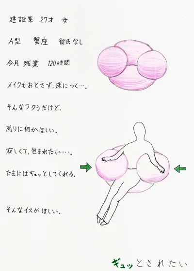 『ギュッとされたい』