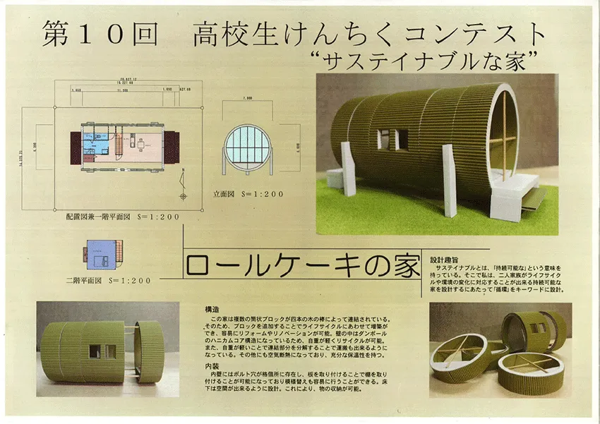 『ロールケーキの家』
