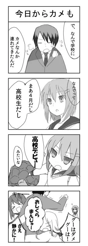 今日からカメも