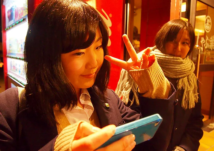 「可愛く撮れてる？」